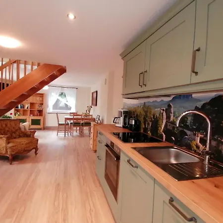 Kaethes Sommerhaus Casa de Férias Schöna